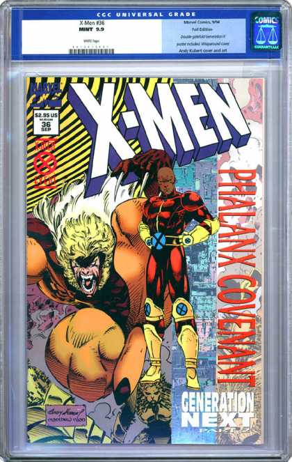 CGC Graded Comics - X-Men #36 (CGC)