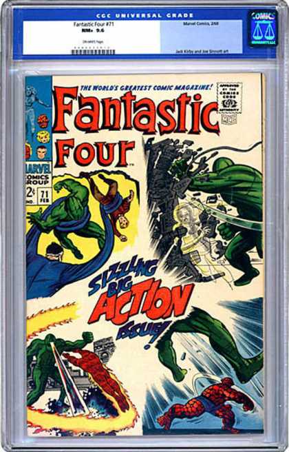 CGC Graded Comics - Fantastic Four #71 (CGC)
