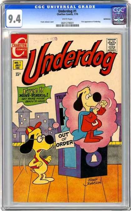 CGC Graded Comics - Underdog #1 (CGC)