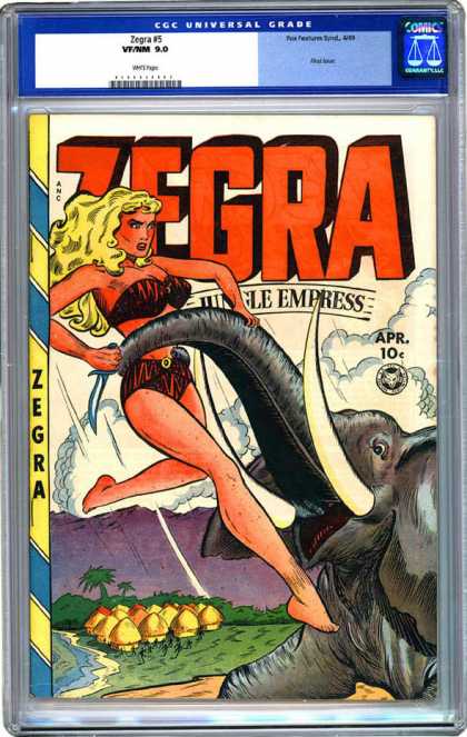 CGC Graded Comics - Zegra #5 (CGC)