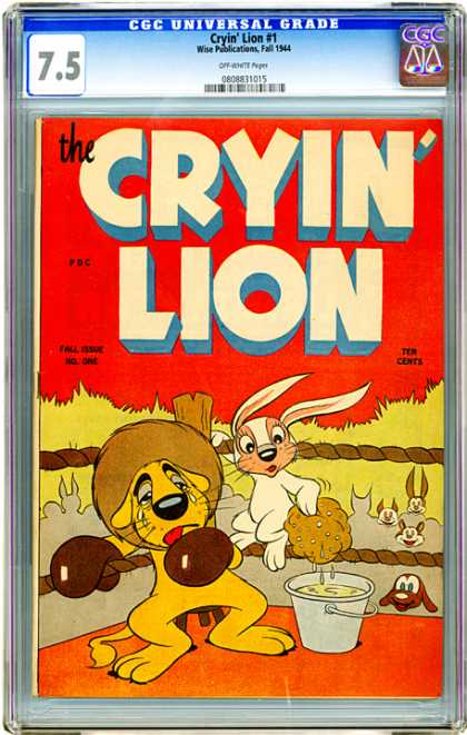 CGC Graded Comics - Cryin' Lion #1 (CGC)
