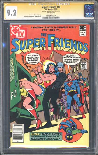 CGC Graded Comics - Super Friends #40 (CGC)
