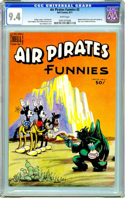 CGC Graded Comics - Air Pirates Funnies #2 (CGC)