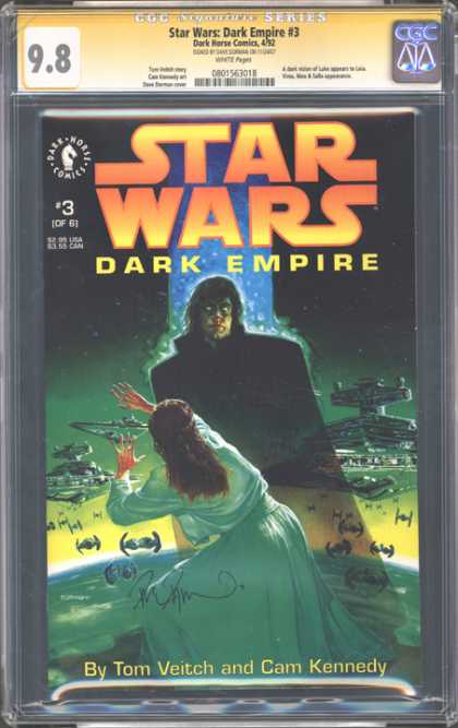 CGC Graded Comics - Star Wars Dark Empire #3 (CGC)