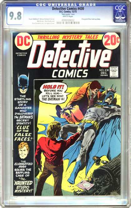 CGC Graded Comics - Detective Comics #430 (CGC)