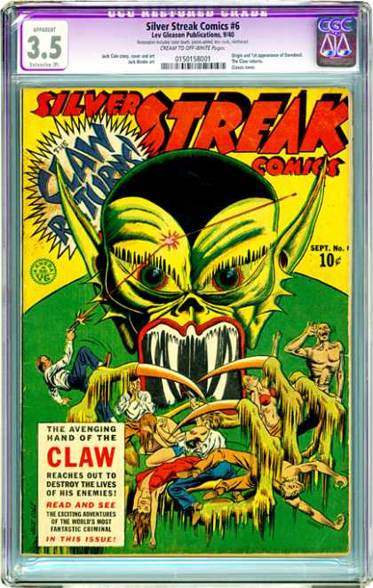 CGC Graded Comics - Silver Streak Comics #6 (CGC)