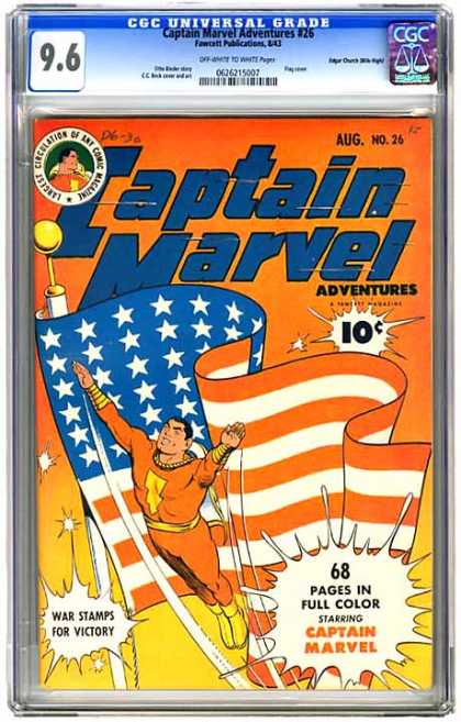 CGC Graded Comics - Captain Marvel Adventures #26 (CGC)
