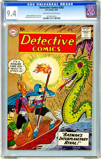 CGC Graded Comics - Detective Comics #282 (CGC)