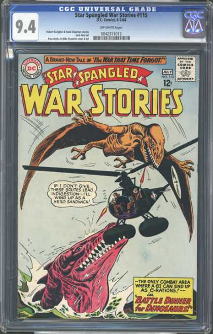 CGC Graded Comics - Star Spangled War Stories #115 (CGC)