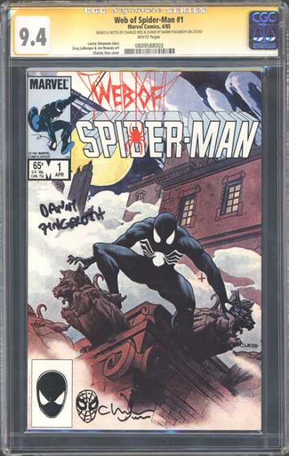 CGC Graded Comics - Web of Spider-Man #1 (CGC)