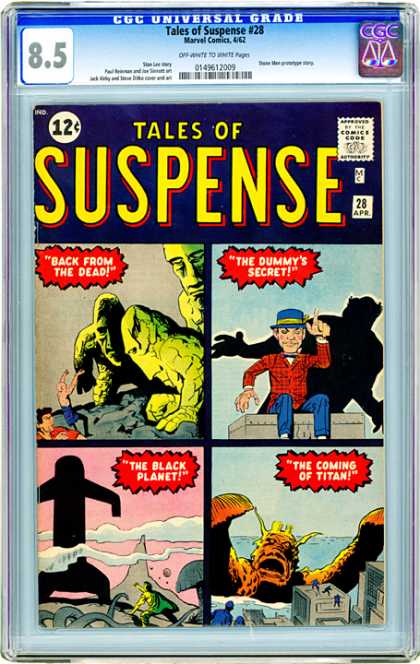 CGC Graded Comics - Tales of Suspense #28 (CGC)