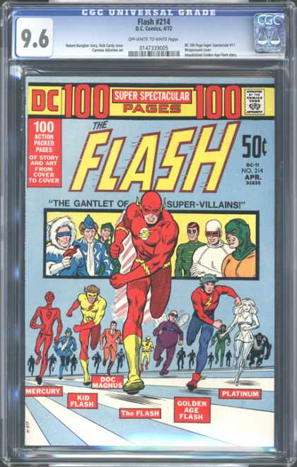 CGC Graded Comics - Flash #214 (CGC)