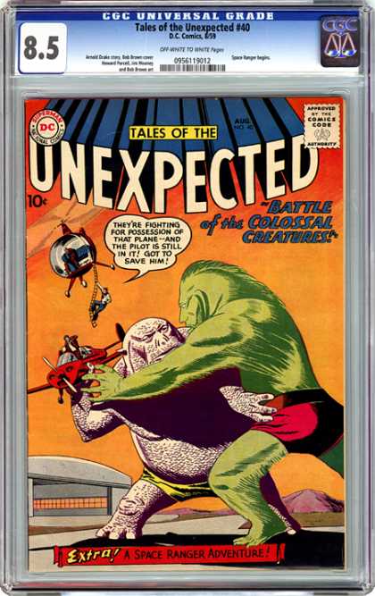 CGC Graded Comics - Tales of the Unexpected #40 (CGC)