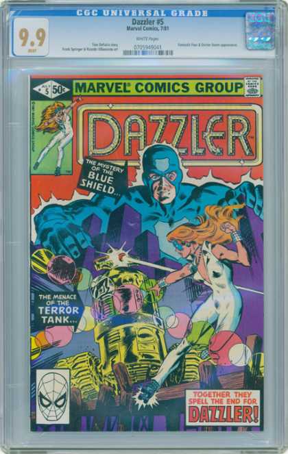CGC Graded Comics - Dazzler #5 (CGC)