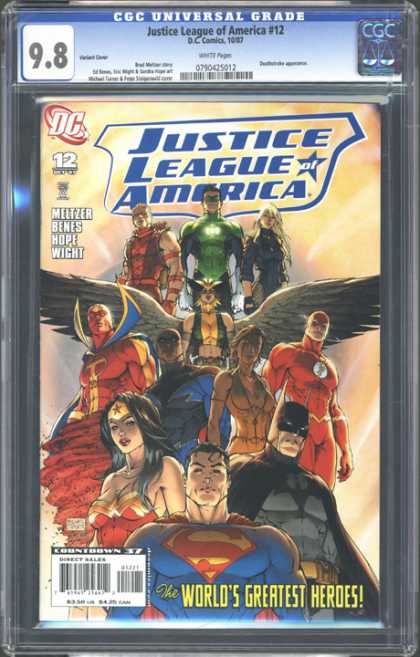 CGC Graded Comics - Justice League of America #12 (CGC)