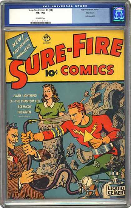 CGC Graded Comics - Sure-Fire Comics #3 (#4) (CGC)