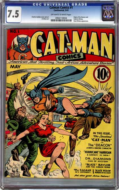 CGC Graded Comics - Catman Comics #1 (CGC)