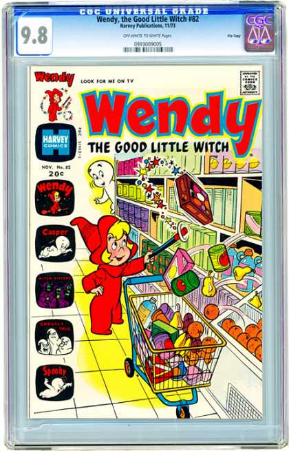 CGC Graded Comics - Wendy, the Good Little Witch #82 (CGC) - Wendy - The Good Little Witch - Harvey Comics - Books - Bottle