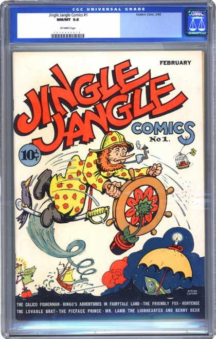 CGC Graded Comics - Jingle Jangle Comics #1 (CGC)