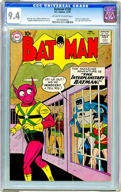 CGC Graded Comics - Batman #128 (CGC)