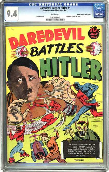 CGC Graded Comics - Daredevil Battles Hitler #1 (CGC)