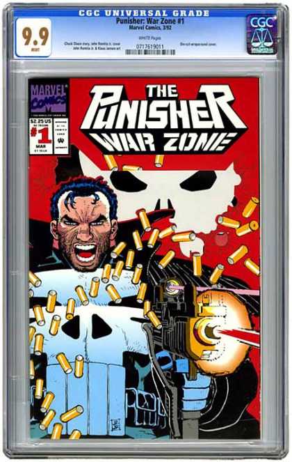 CGC Graded Comics - Punisher: War Zone #1 (CGC)