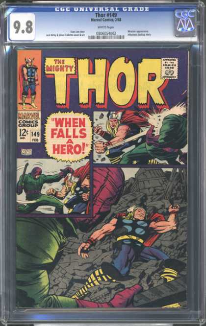 CGC Graded Comics - Thor #149 (CGC)