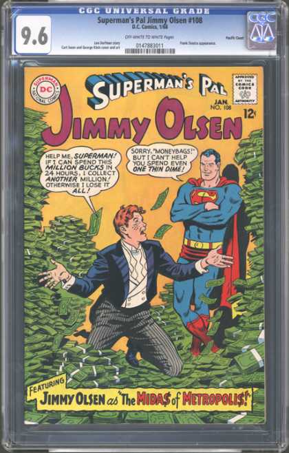 CGC Graded Comics - Superman's Pal Jimmy Olsen #108 (CGC)