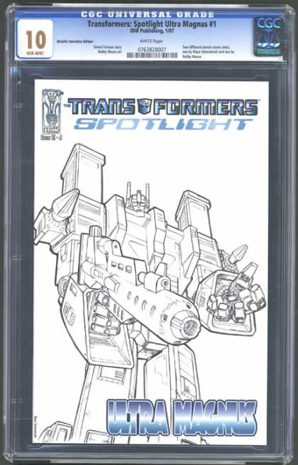 CGC Graded Comics - Transformers: Spotlight Ultra Magnus #1 (CGC)