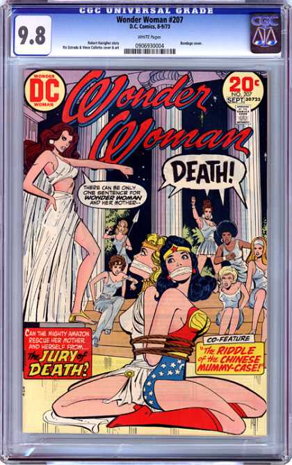 CGC Graded Comics - Wonder Woman #207 (CGC)