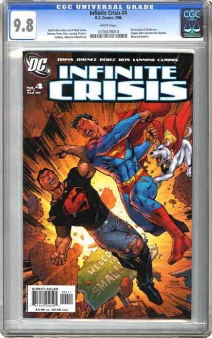 CGC Graded Comics - Infinite Crisis #4 (CGC)