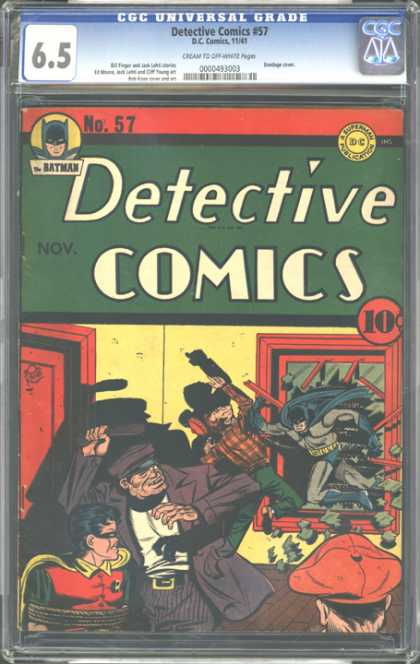 CGC Graded Comics - Detective Comics #57 (CGC)