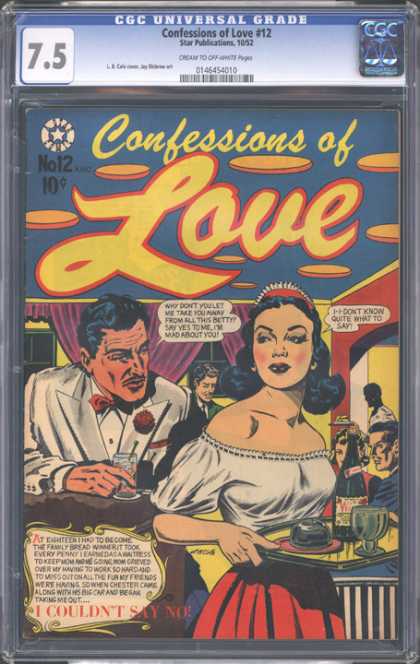 CGC Graded Comics - Confessions of Love #12 (CGC)