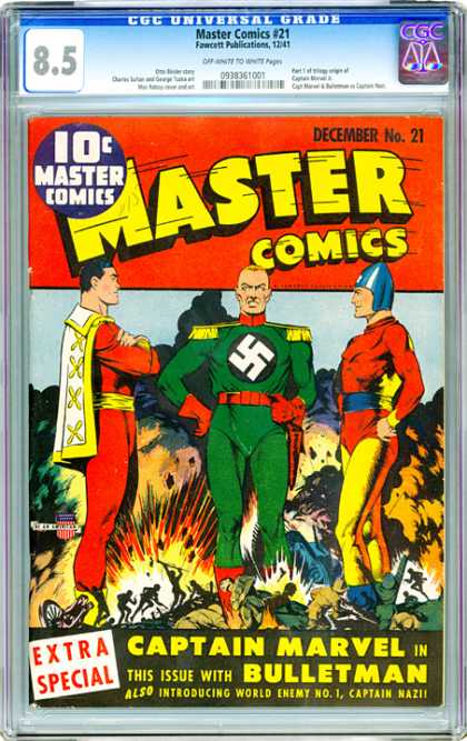 CGC Graded Comics - Master Comics #21 (CGC)