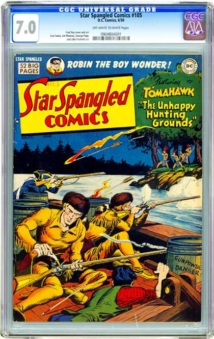 CGC Graded Comics - Star Spangled Comics #105 (CGC)