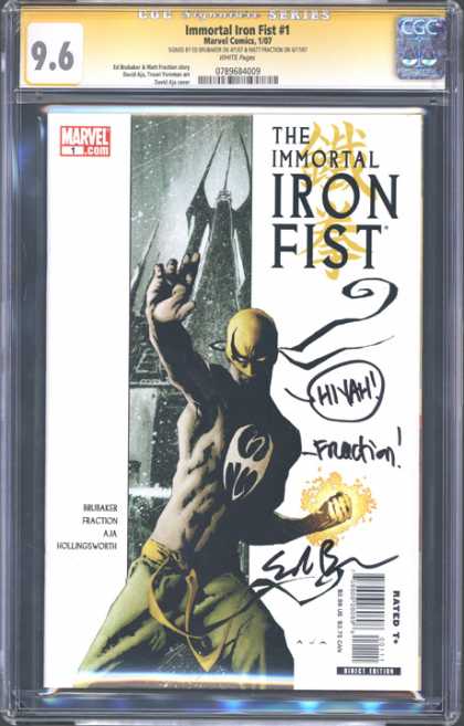 CGC Graded Comics - Immortal Iron Fist #1 (CGC)