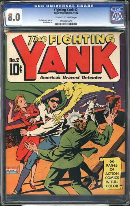 CGC Graded Comics - Fighting Yank #2 (CGC)