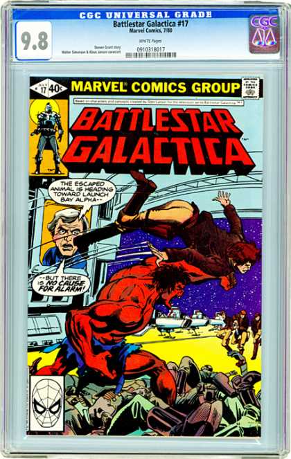 CGC Graded Comics - Battlestar Galactica #17 (CGC)