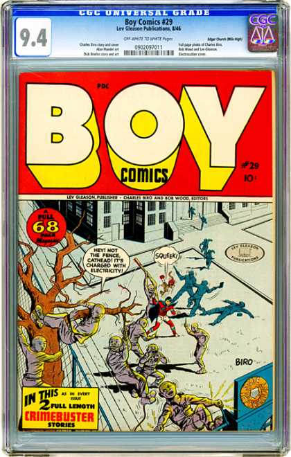 CGC Graded Comics - Boy Comics #29 (CGC)
