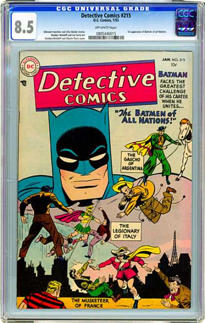 CGC Graded Comics - Detective Comics #215 (CGC)
