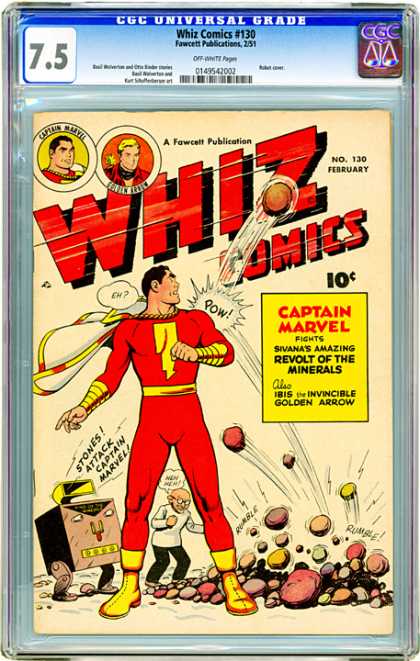 CGC Graded Comics - Whiz Comics #130 (CGC)