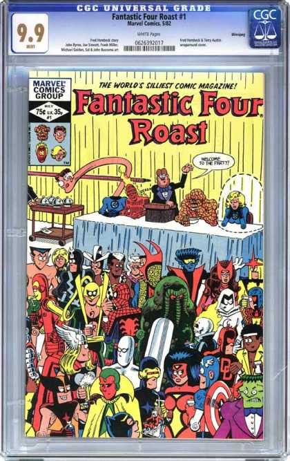 CGC Graded Comics - Fantastic Four Roast #1 (CGC) - Table - Super Hero - Magazine - Spiderman - Monster