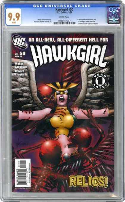 CGC Graded Comics - HawkGirl #50 (CGC)