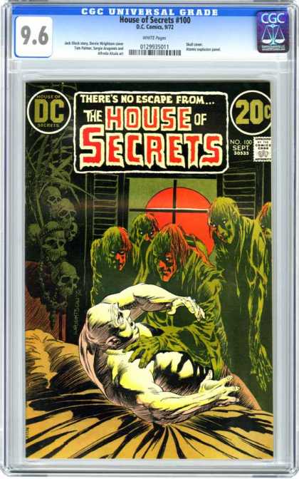 CGC Graded Comics - House of Secrets #100 (CGC)
