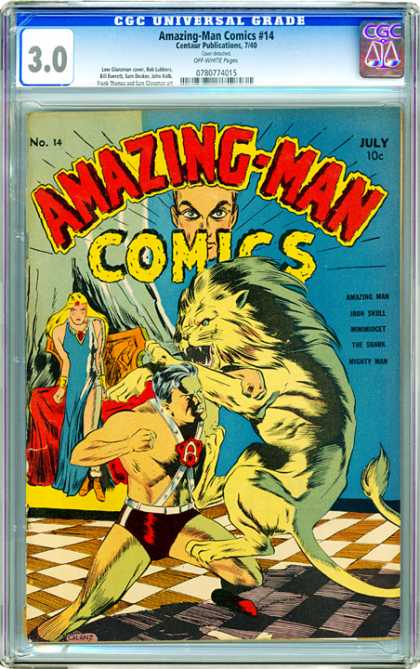 CGC Graded Comics - Amazing-Man Comics #14 (CGC)