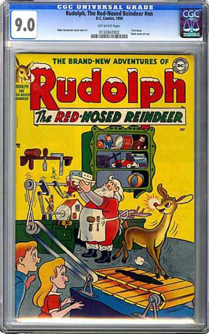 CGC Graded Comics - Rudolph, The Red-Nosed Reindeer #nn (CGC) - Cgc Hologram - Santas Workshop - Red Nose - Toys - Children