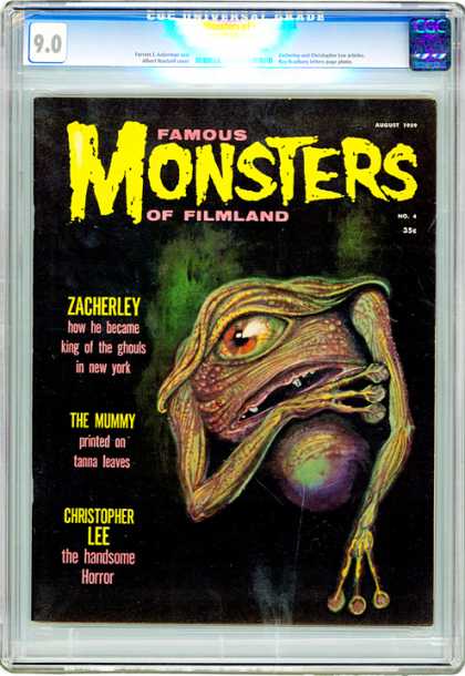 CGC Graded Comics - Famous Monsters of Filmland #4 (CGC)