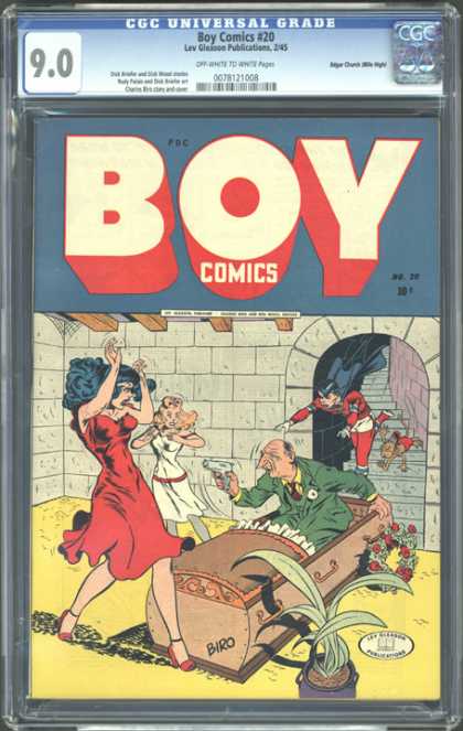 CGC Graded Comics - Boy Comics #20 (CGC)