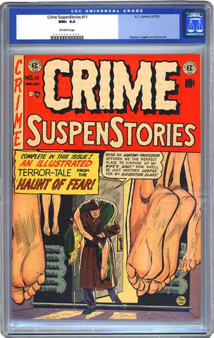 CGC Graded Comics - Crime SuspenStories #11 (CGC)