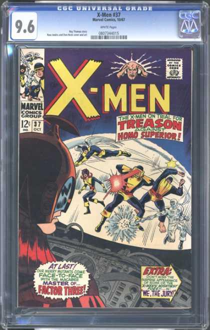 CGC Graded Comics - X-Men #37 (CGC)